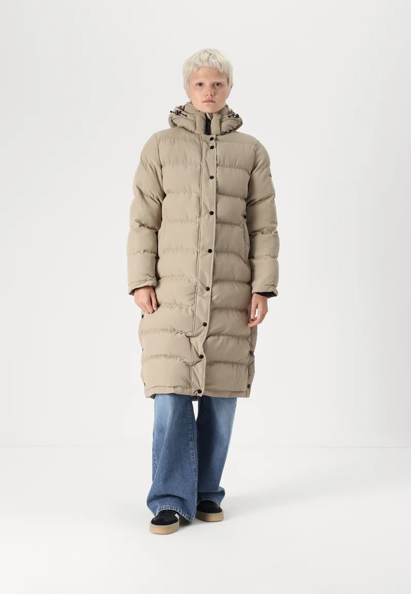Wholesale Online USA Pepe Jeans BIBI LONG - Outdoor jacket light beige Clothing Jackets & Blazers Bomber Jackets
