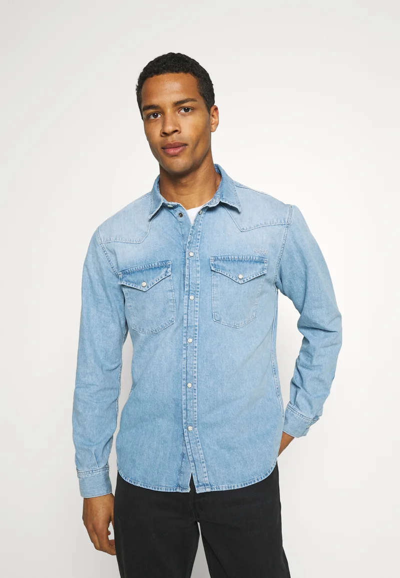 outlet for sale Pepe Jeans NOAH - Shirt denim Clothing Shirts Casual Shirts