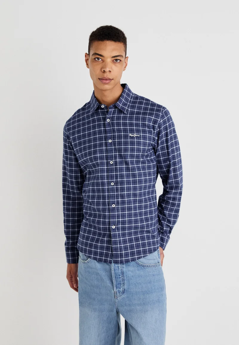 high-tech materials Pepe Jeans MEDAD - Shirt dulwich blue Clothing Sale Shirts Business Shirts