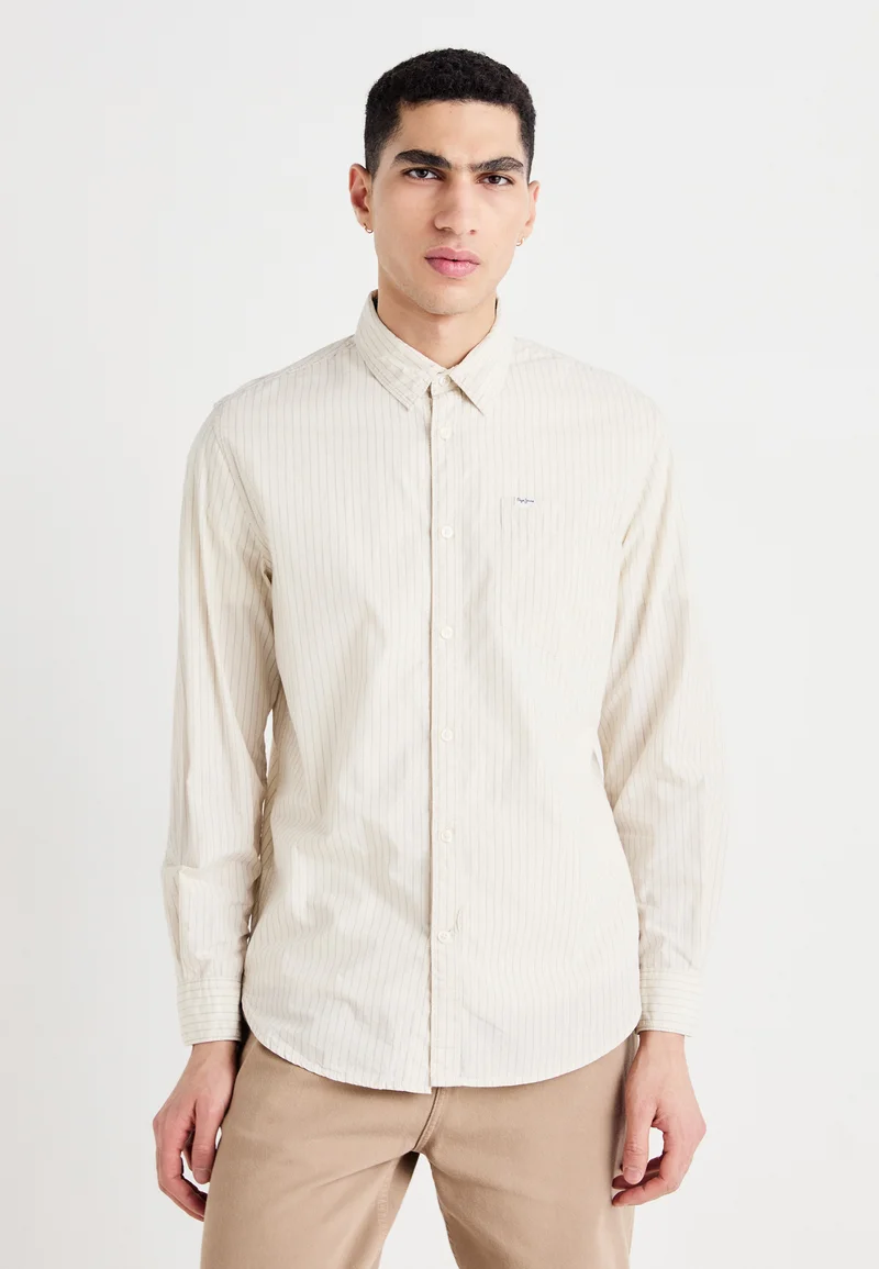 delicate colors Pepe Jeans CEDAR - Shirt ivory Clothing Sale Shirts Business Shirts