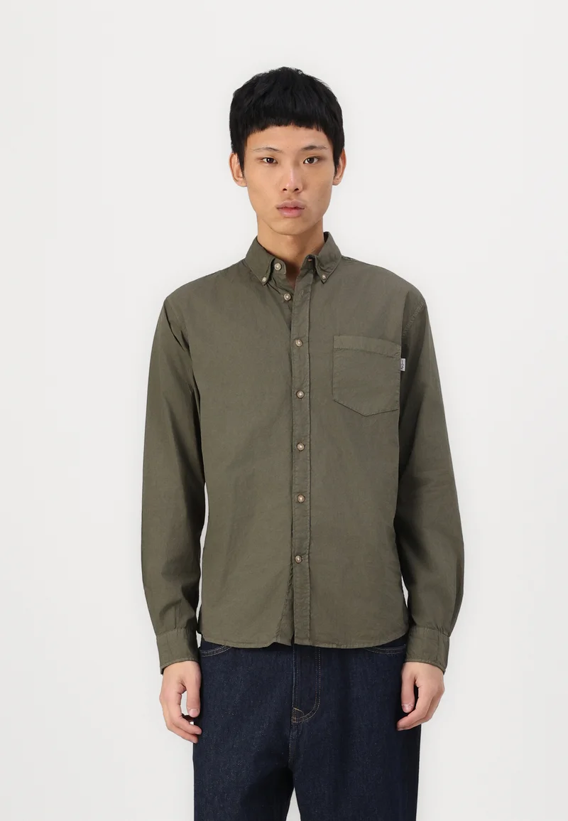 Save up to 80% Pepe Jeans PRINCE - Shirt leaf green Clothing Shirts Casual Shirts