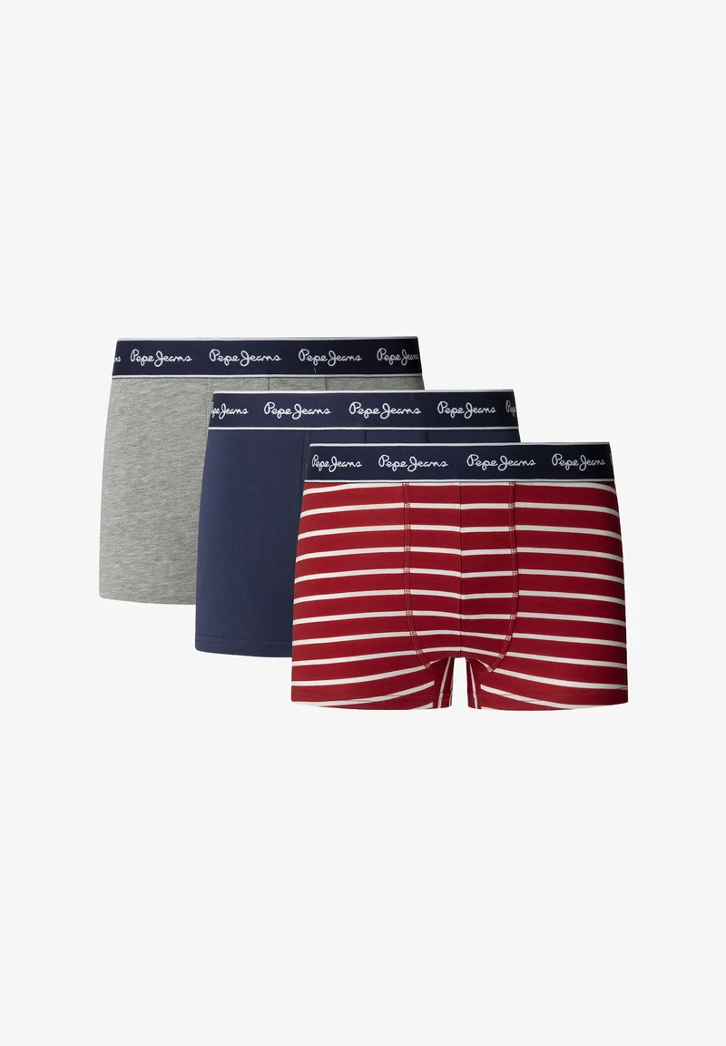amazing selection Pepe Jeans STRIPES 3 PACK - Pants red Clothing Underwear & Socks Underpants Boxer shorts