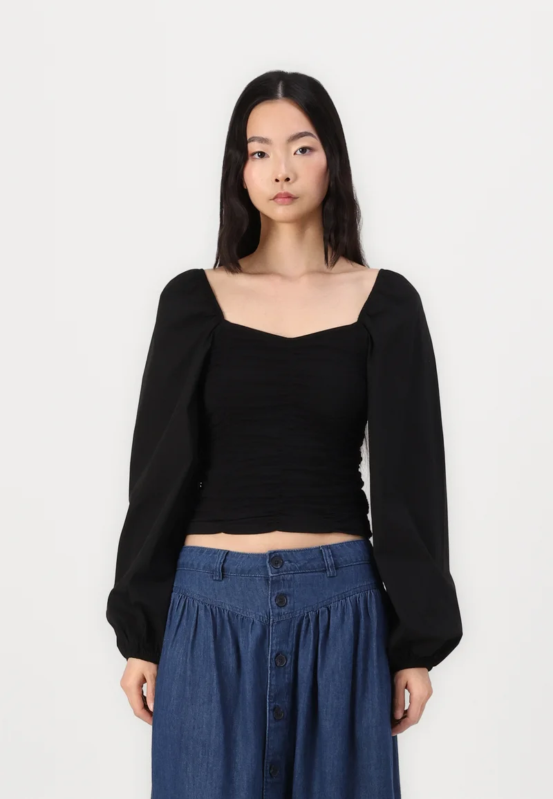 attractive design Pieces PCMALYSIA  - Blouse black Clothing Shirts & Blouses Blouses