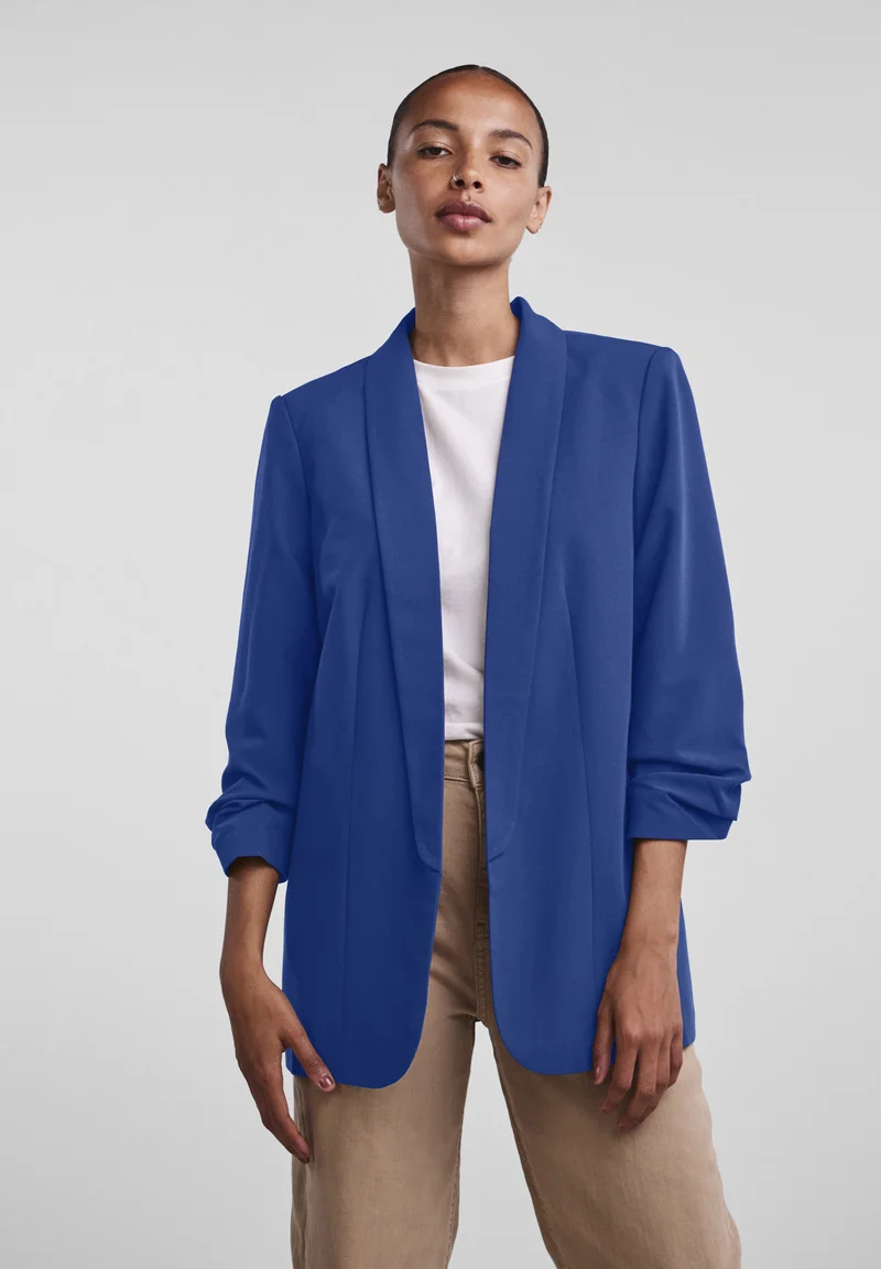worldwide shipping Pieces PCBOSELLA 3/4 SLEEVES  - Blazer mazarine blue Clothing Jackets & Blazers Blazers
