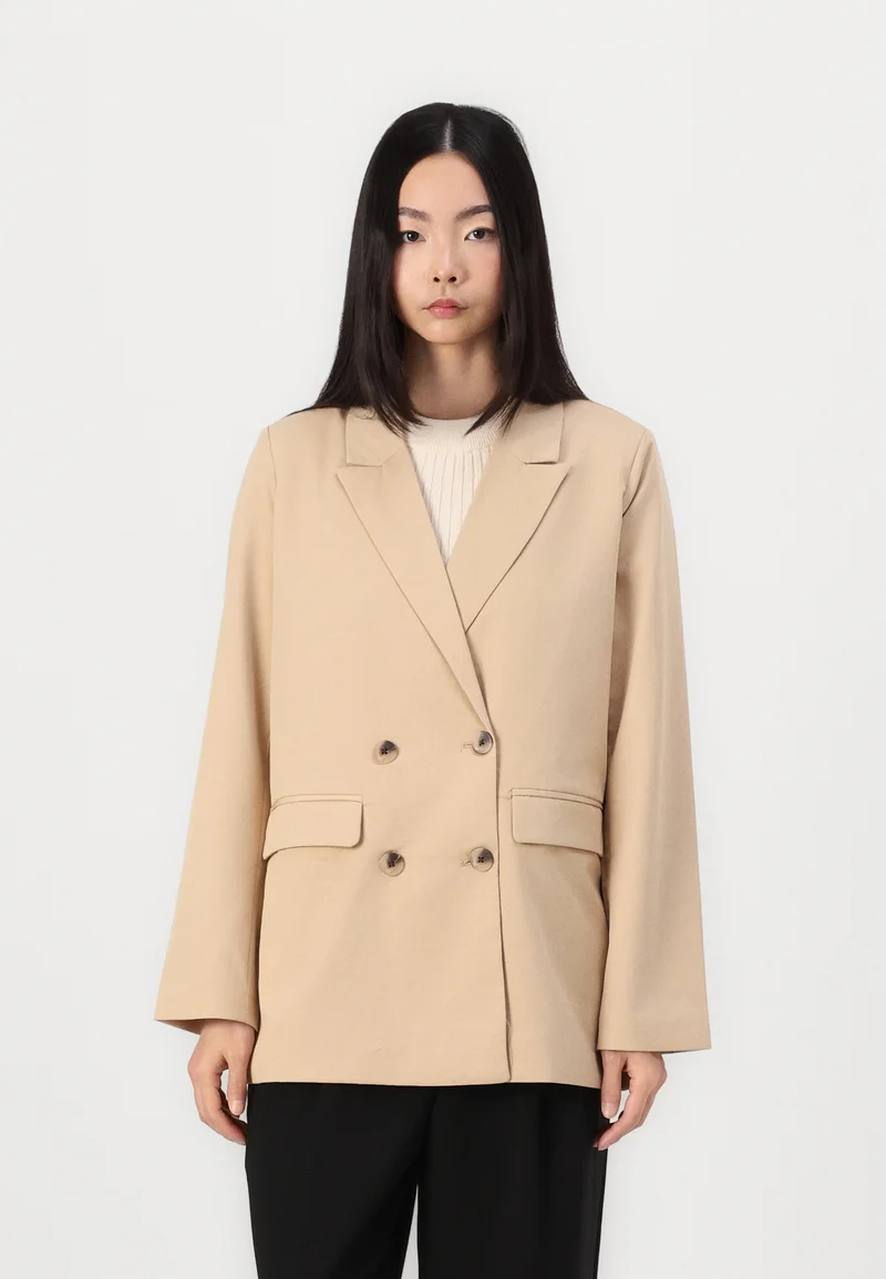 newest collection Pieces PCTHELMA  - Blazer irish cream Clothing Jackets & Blazers Blazers