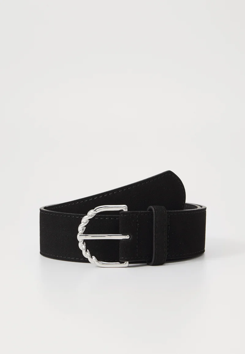 Excellent quality Pieces PCPIRA WAIST BELT - Waist belt black detail/silver trim Accessories Sale Belts Braided belt