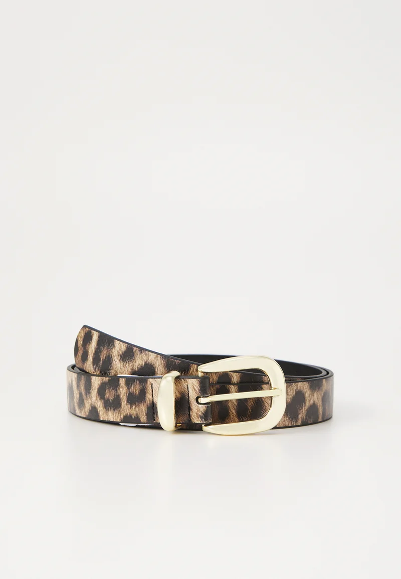 famous brand Pieces PCNADJA BELT  - Belt black/gold-coloured Accessories Sale Belts Braided belt