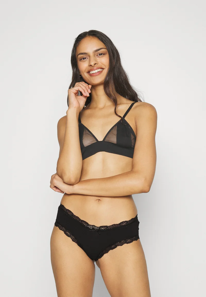Best Selling Clearance Pieces PCNOLA LOW CUT HIPSTER  3 PACK - Briefs black Clothing Underwear Shapewear