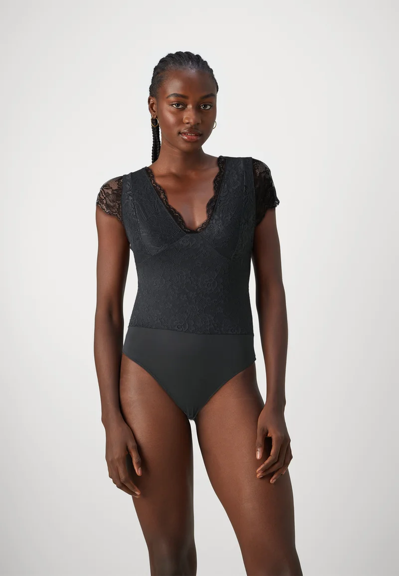 cheapest price Pieces PCALICE - Body black Clothing Underwear Shapewear Bodies