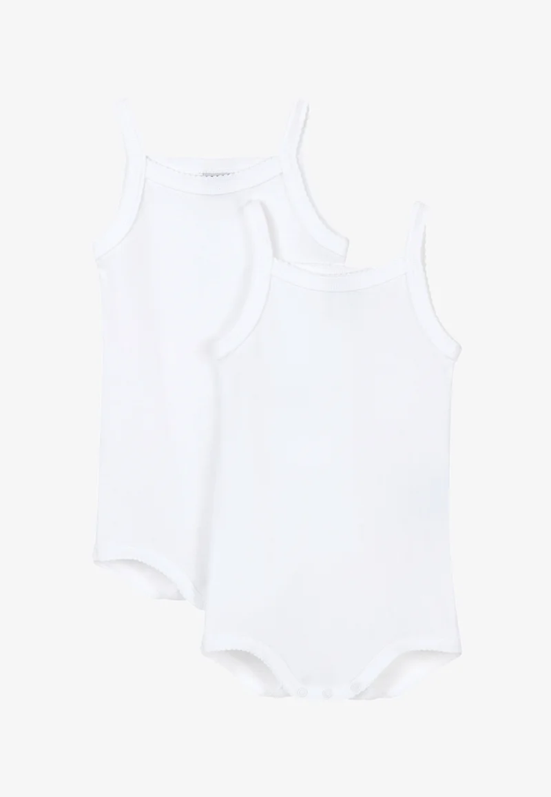 free delivery Petit Bateau UNISEX PACK - Body white Clothing Underwear & Nightwear Bodies