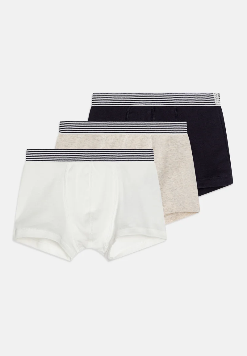 Factory Outlet Price Petit Bateau JUNIOR 3 PACK - Pants white/dark blue Clothing Underwear & Nightwear Underwear Bras & bustiers