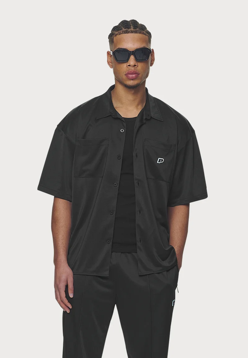 Online Here Pegador ZENO BOXY SHIRT - Shirt black Clothing Sale Shirts Business Shirts