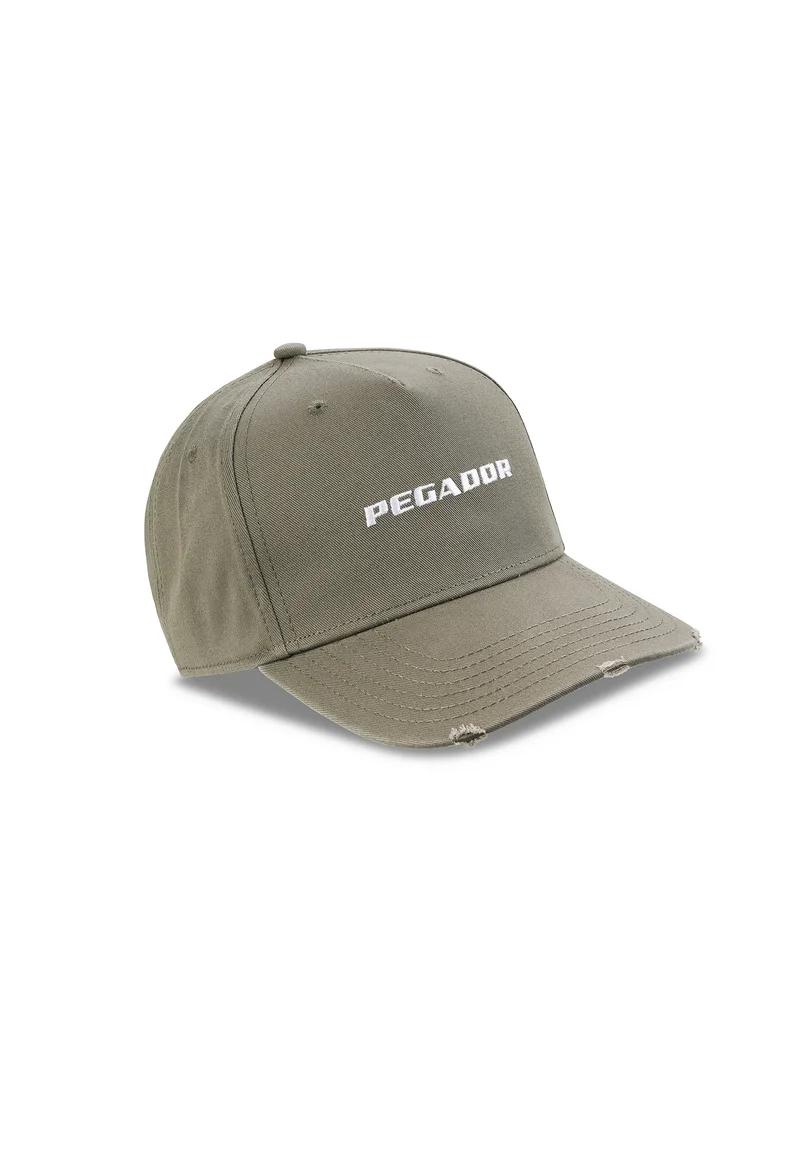 designer fashion Pegador REO DESTROYED UNISEX - Cap olive Streetwear Sale Accessories Gadgets & miscellaneous Caps