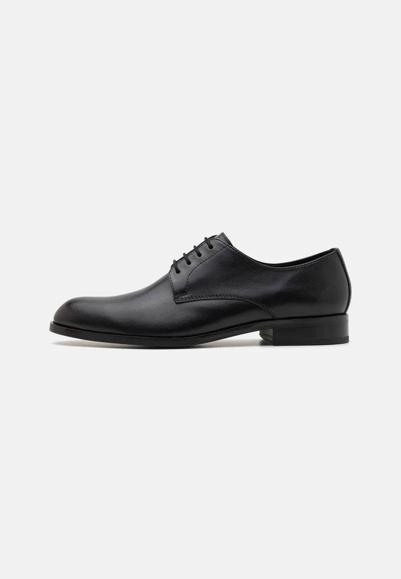 popular stores Pier One LEATHER - Smart lace-ups black Shoes Sale Lace-up shoes Boat shoes