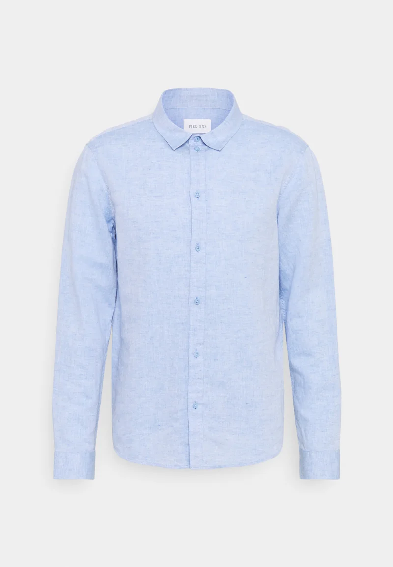 popular stores Pier One Shirt - mottled blue Clothing Shirts Casual Shirts