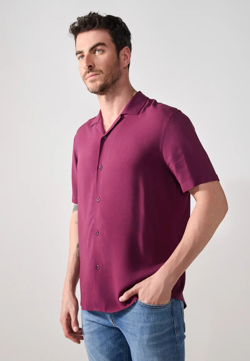 Wholesale online Pier One Shirt - fig (bordeaux) Clothing Shirts Casual Shirts