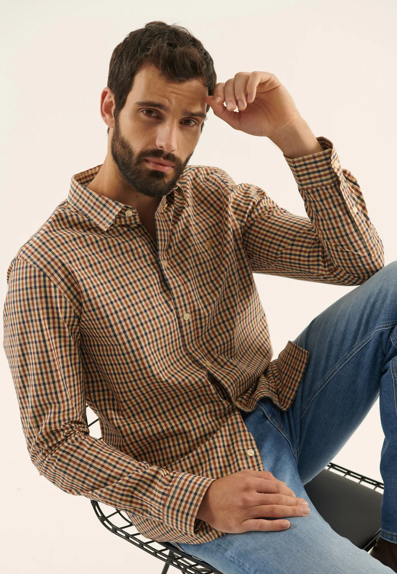 Wholesale Online USA Pier One Shirt - beige Clothing Sale Shirts Business Shirts