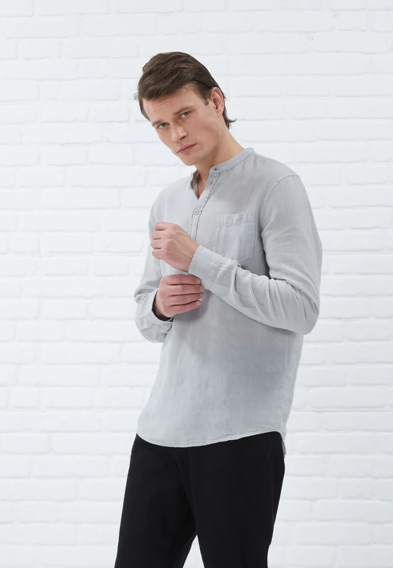 Unbeatable Offers Pier One Shirt - light grey Clothing Sale Shirts Business Shirts