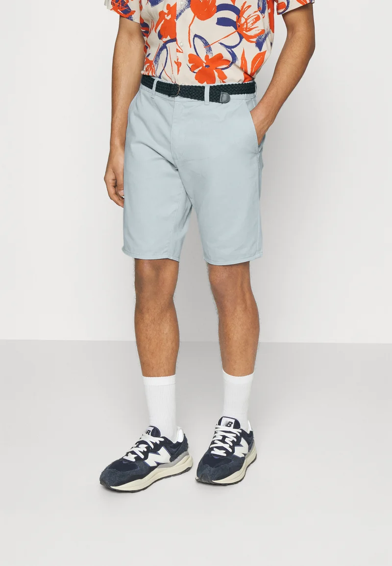 Fast Delivery Pier One Shorts - light blue Clothing Casual Shorts