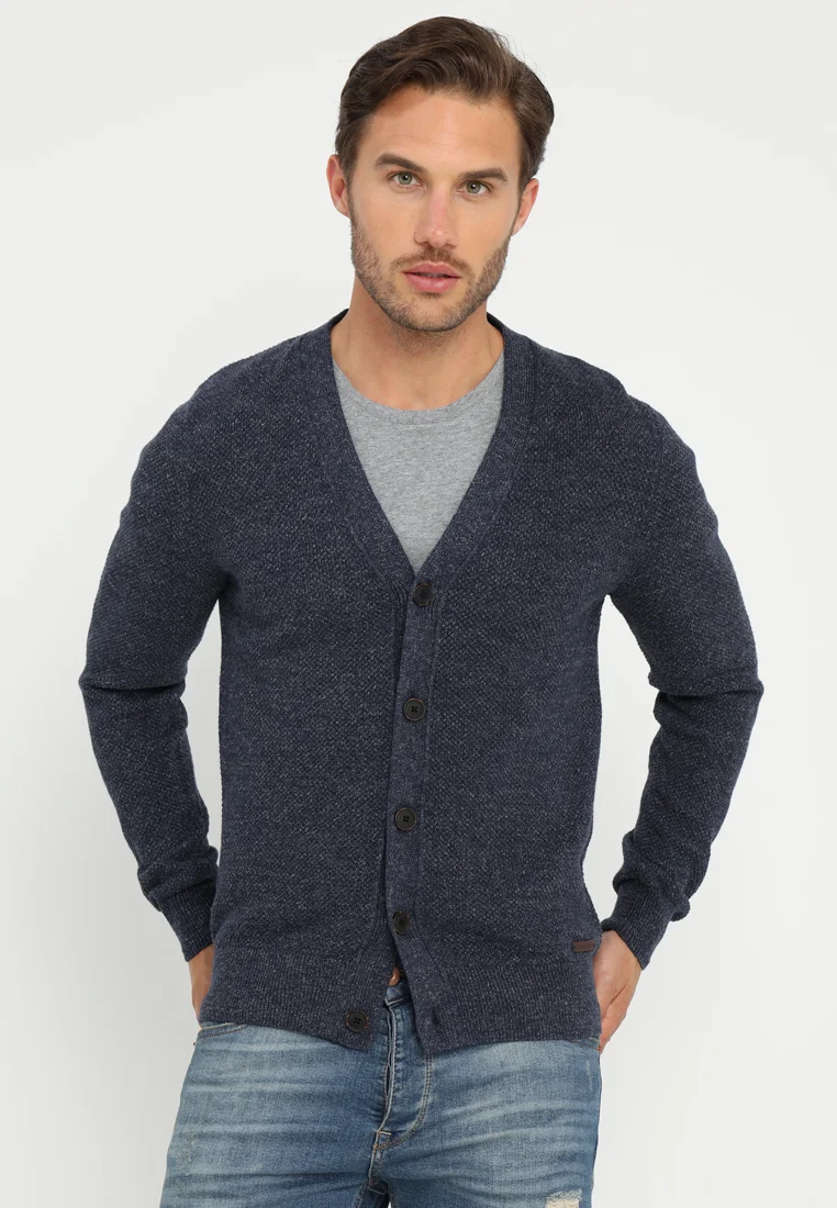 stable quality Pier One Cardigan - mottled blue Clothing Knitwear Cardigans