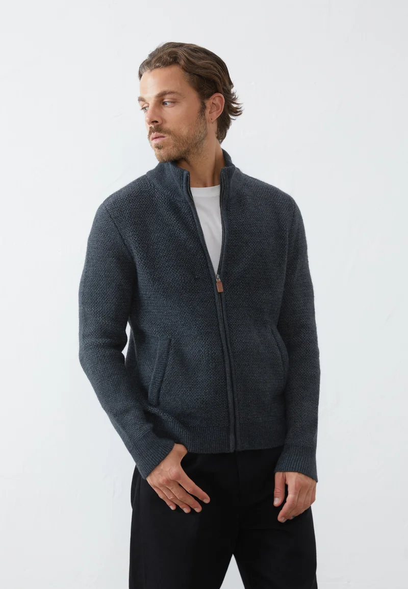 Discount Sale Pier One Cardigan - mottled dark blue Clothing Knitwear Cardigans