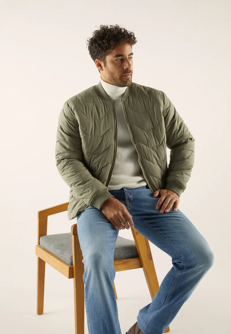 low price Pier One Bomber Jacket - olive Clothing Sale Jackets Gilet Bomber Jackets