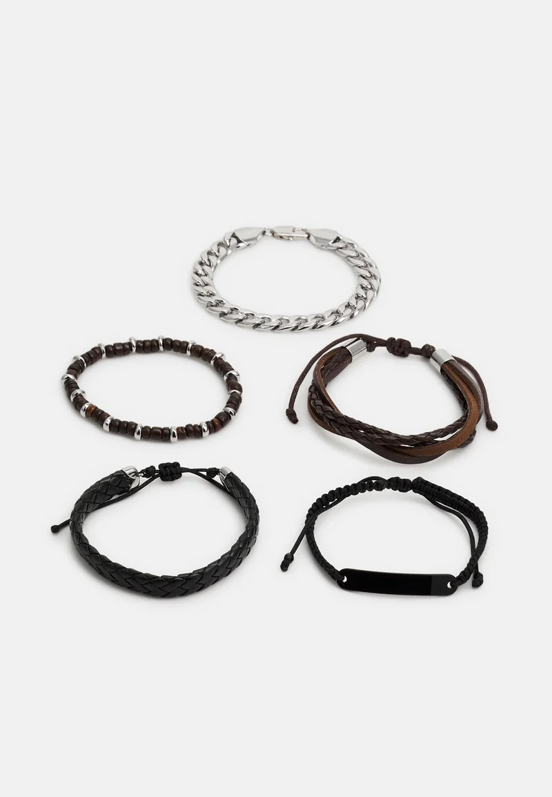 outlet for sale Pier One 5 PACK  - Bracelet silver-coloured Accessories Jewellery Bracelets