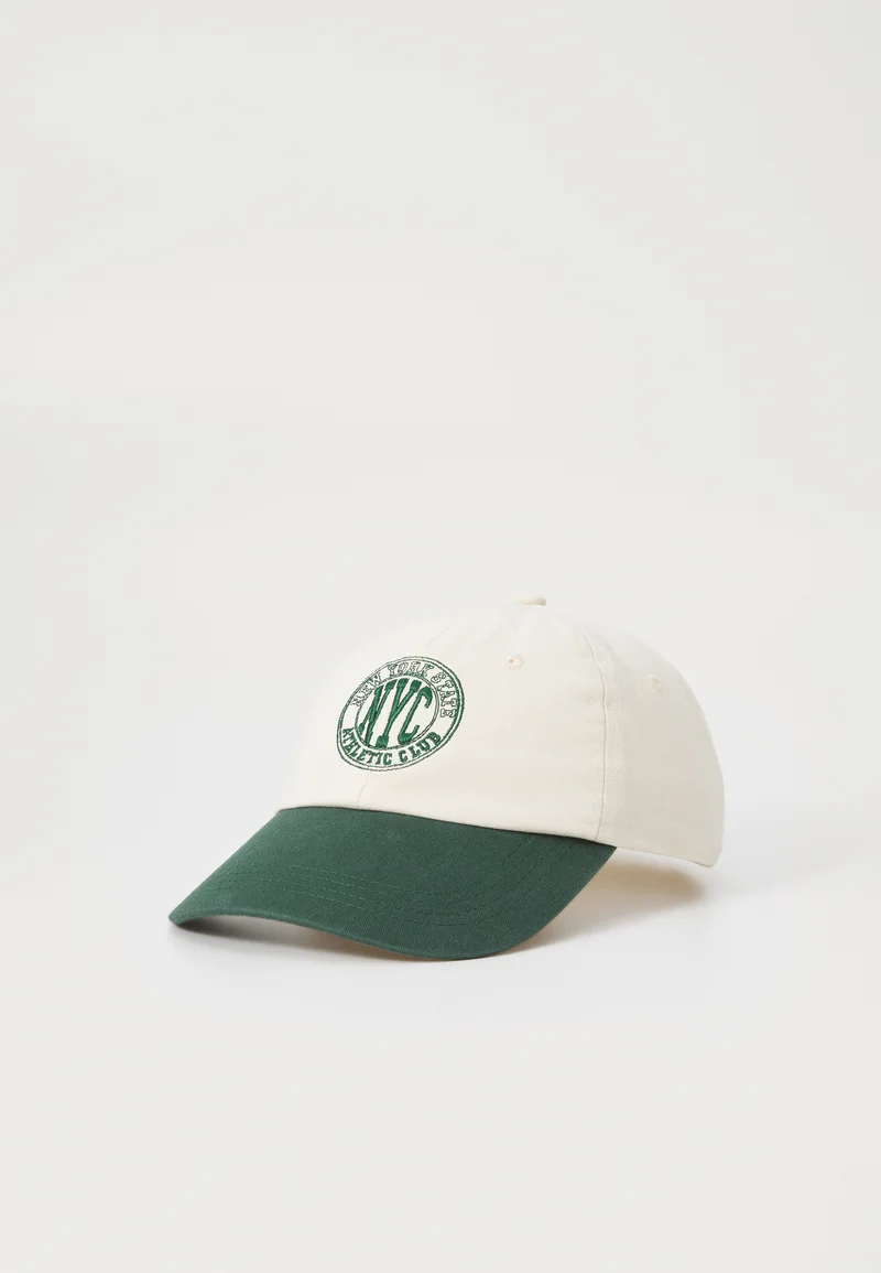 Fast Delivery Pier One Cap - green/white Accessories Beanies, hats & caps Caps