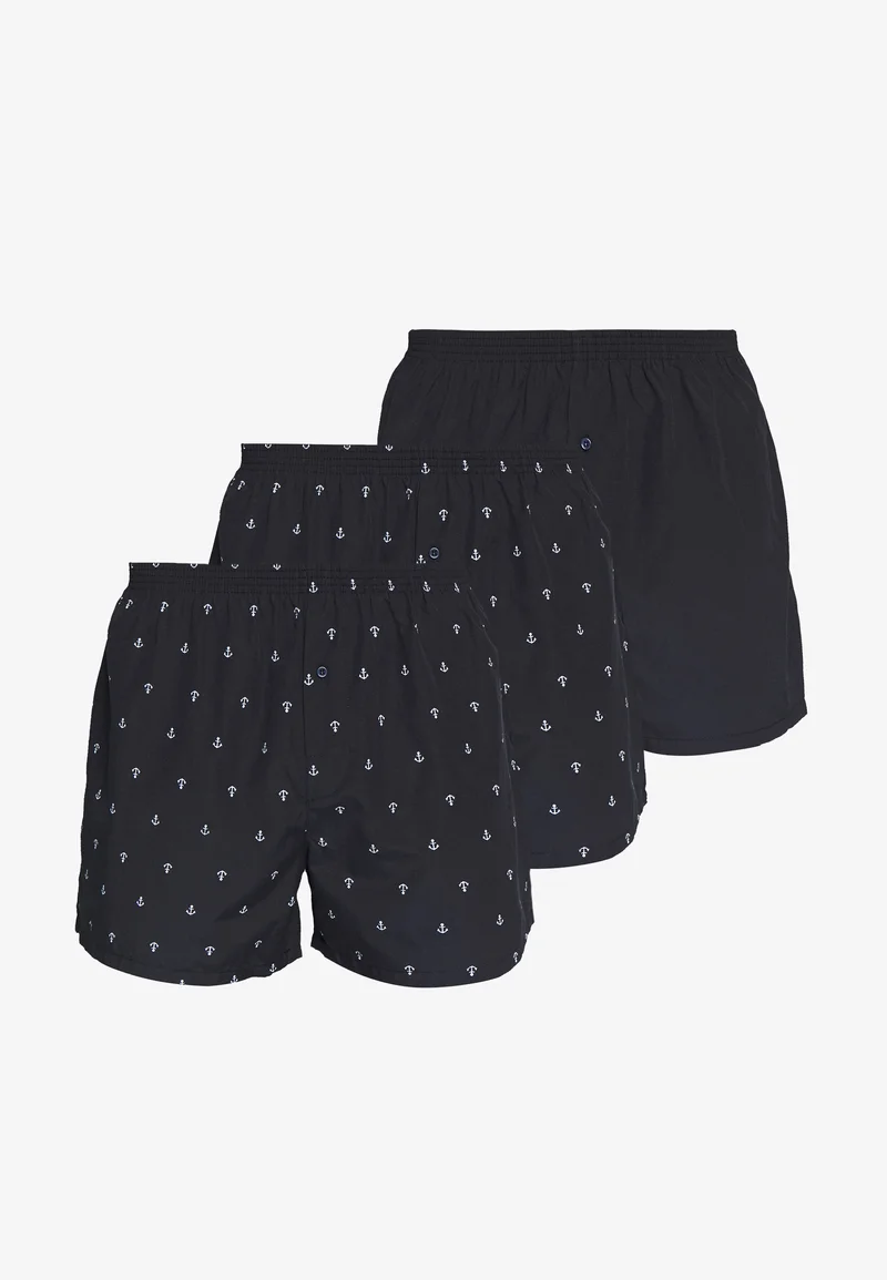 authorized dealers Pier One 3 PACK - Boxer shorts dark blue Clothing Underwear & Socks Underpants Boxer shorts