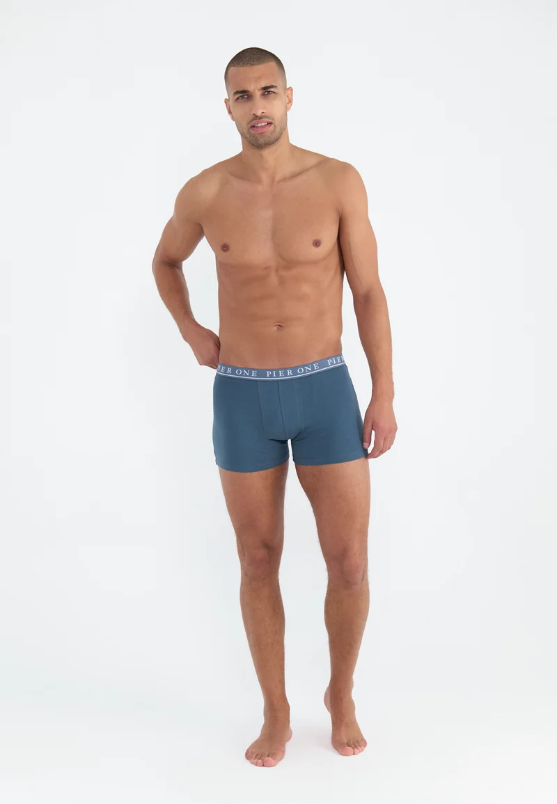 100% top quality Pier One 5 PACK - Pants light blue/blue/light grey Clothing Underwear & Socks Underpants Boxer shorts