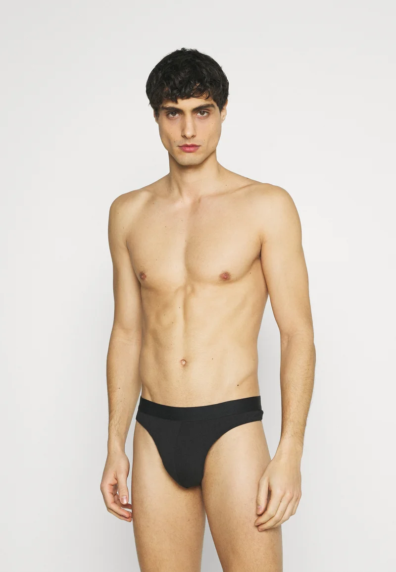 In Stock Pier One 3 PACK - Briefs black Clothing Underwear & Socks Underpants Boxer shorts