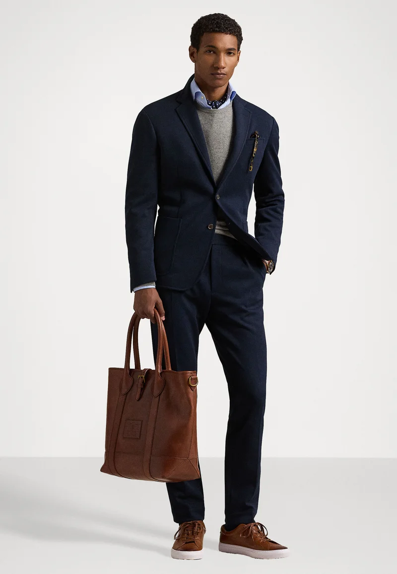 Clearance Sale Polo Ralph Lauren POLO SOFT MODERN DOUBLE KNIT JACKET - Blazer jacket aviator navy Clothing Suits & Tailoring Blazer jackets