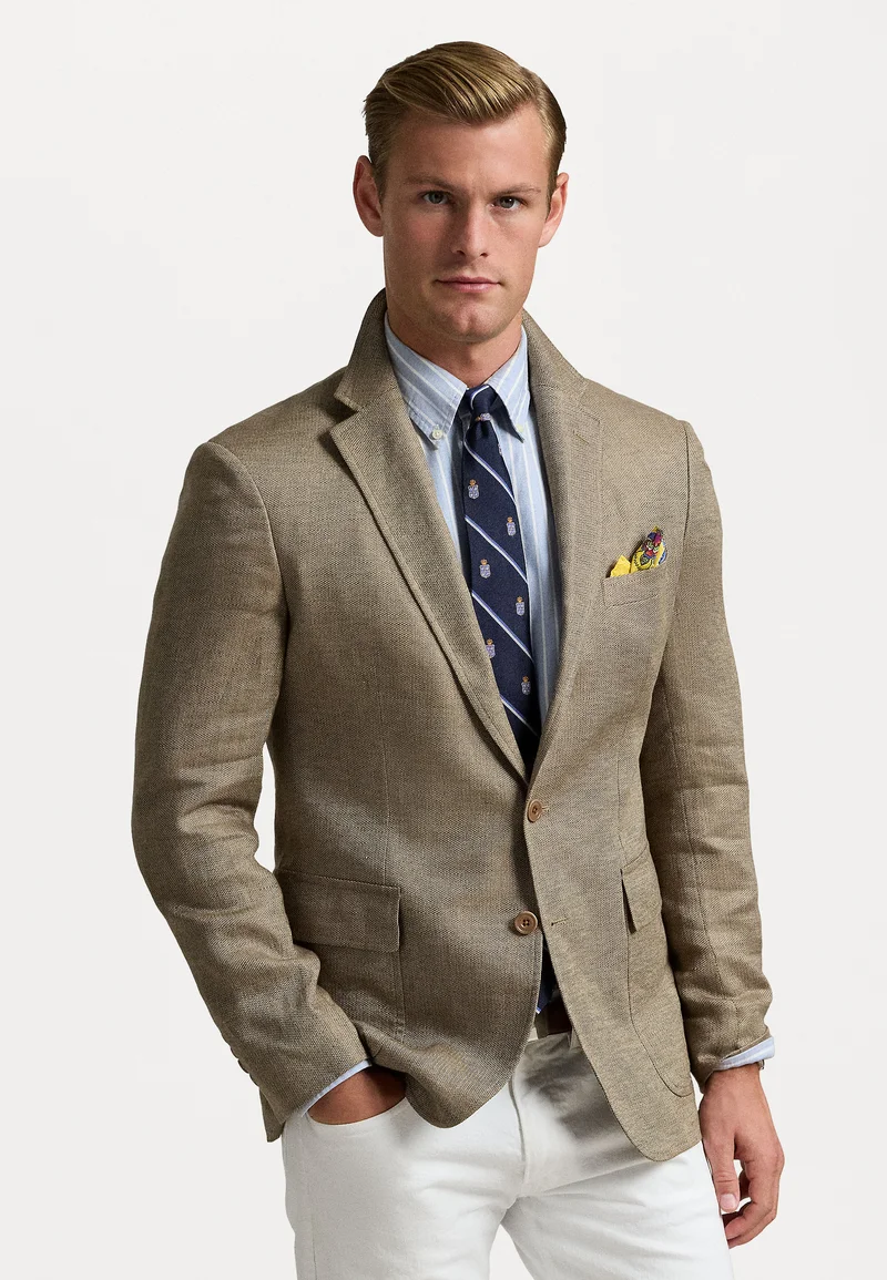Free and Fast Shipping Polo Ralph Lauren Blazer jacket - sage/tan Clothing Suits & Tailoring Blazer jackets