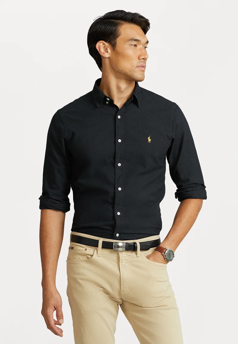 latest fashion-trends Polo Ralph Lauren LONG SLEEVE SPORT SHIRT - Shirt black Clothing Shirts Casual Shirts
