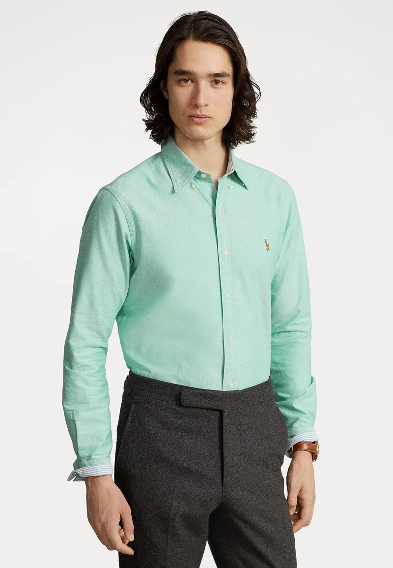 Discount Sale Polo Ralph Lauren OXFORD SHIRT - Shirt college green Clothing Sale Shirts Business Shirts