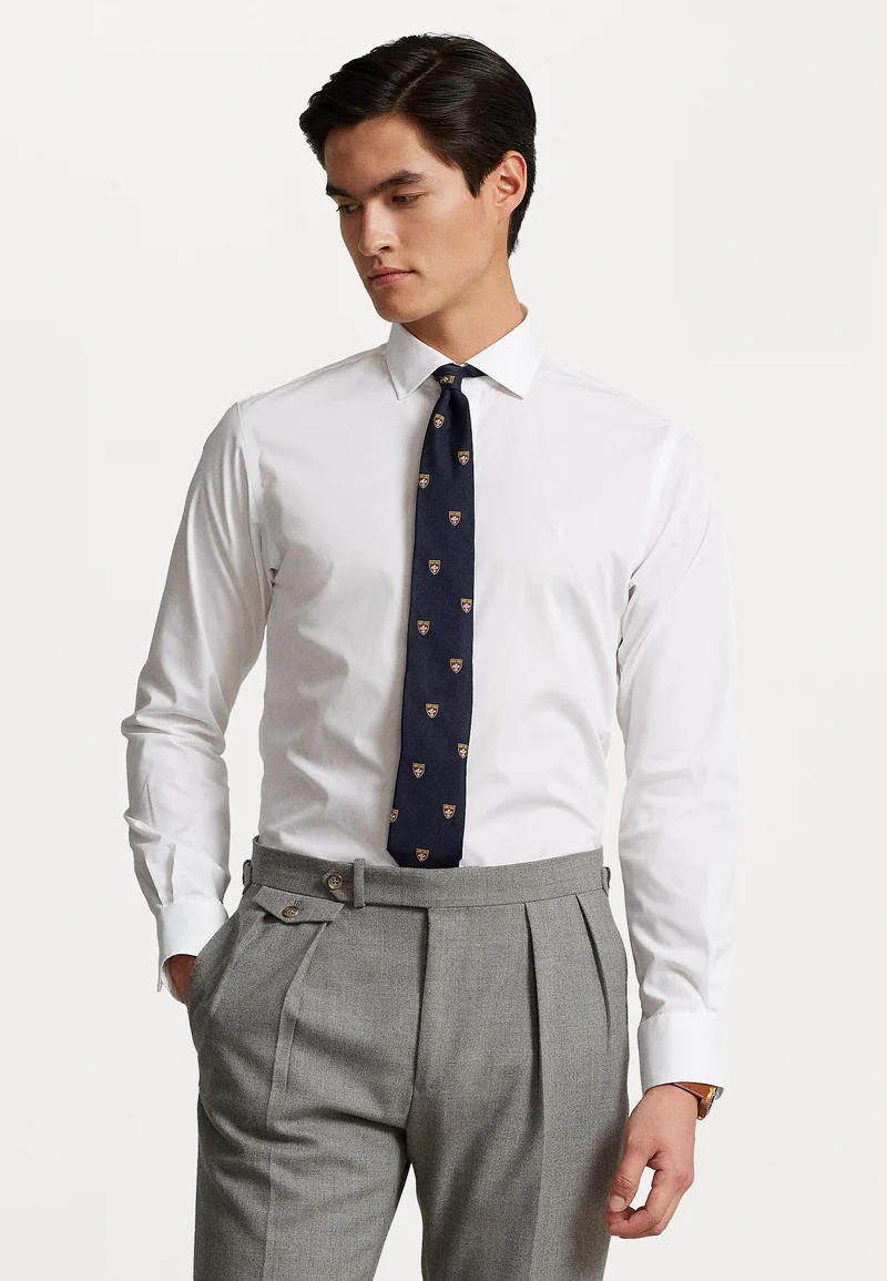 Quality Design Polo Ralph Lauren CUSTOM FIT SHIRT - Formal shirt white Clothing Shirts Business Shirts