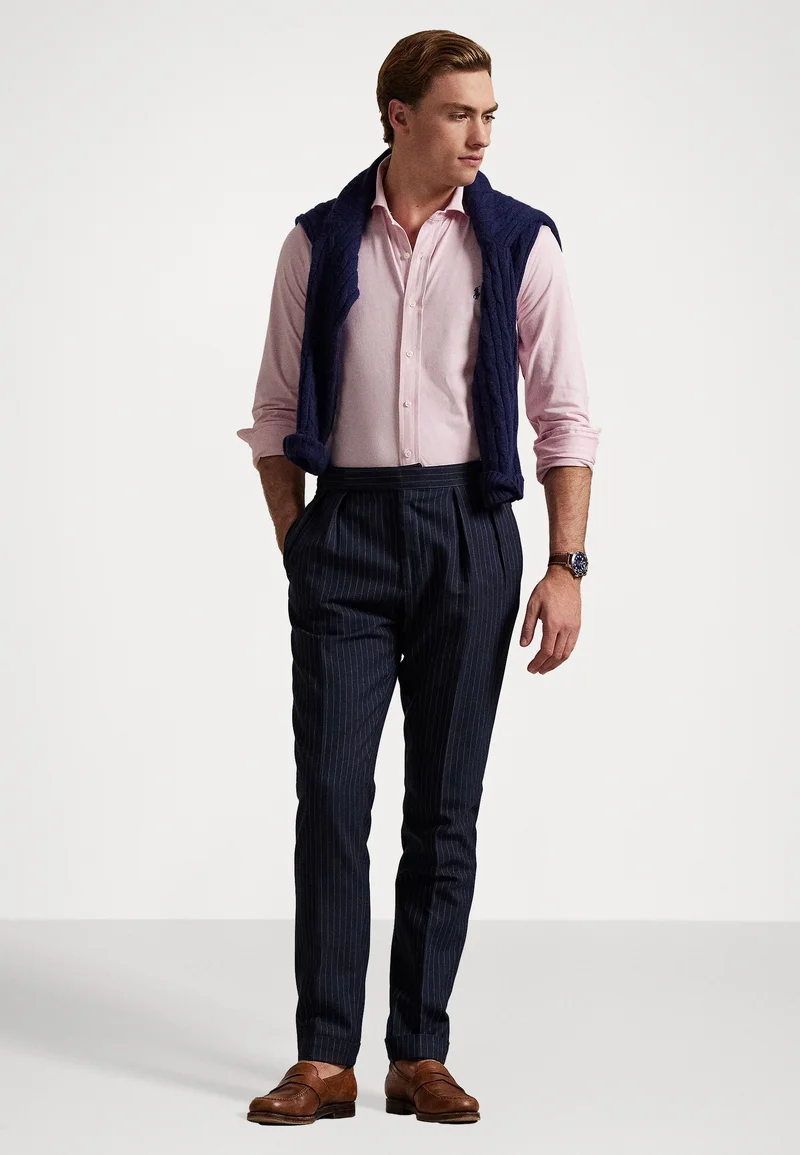 official authorized store Polo Ralph Lauren JERSEY SPREAD-COLLAR SHIRT - Shirt garden pink Clothing Shirts Casual Shirts