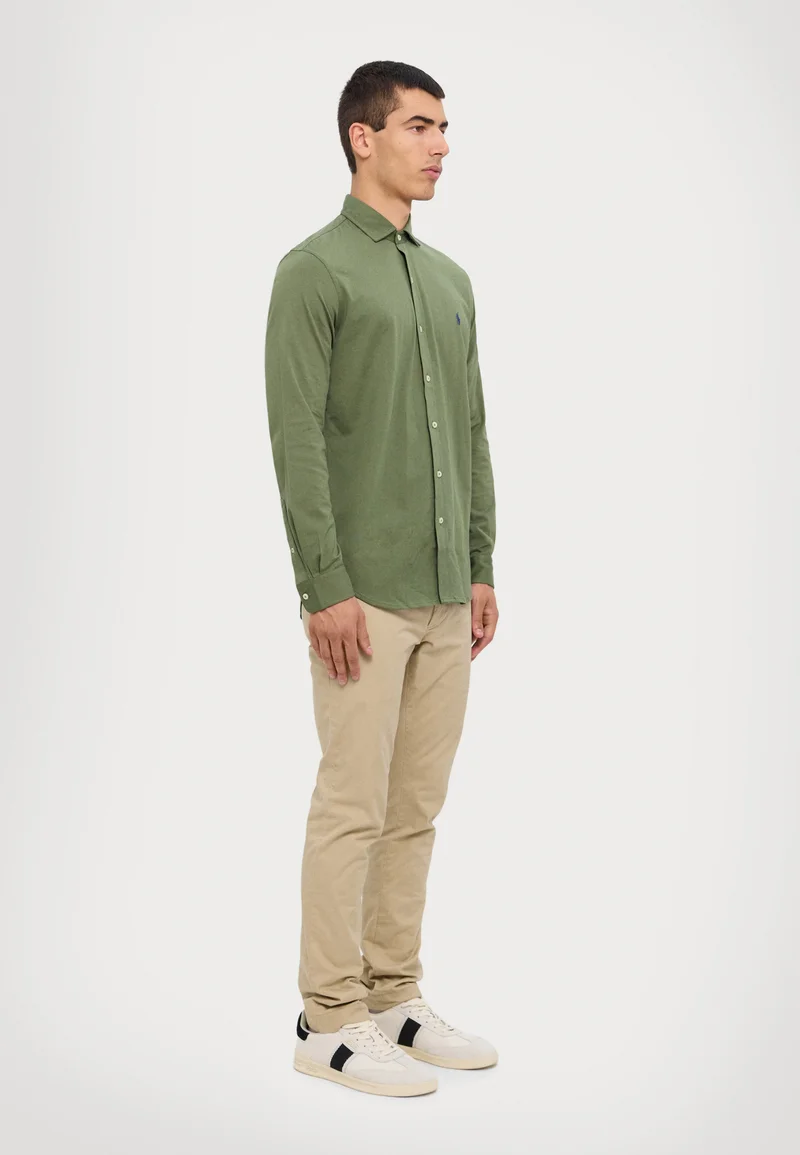 reputable site Polo Ralph Lauren JERSEY SPREAD-COLLAR SHIRT - Shirt garden trail Clothing Sale Shirts Business Shirts