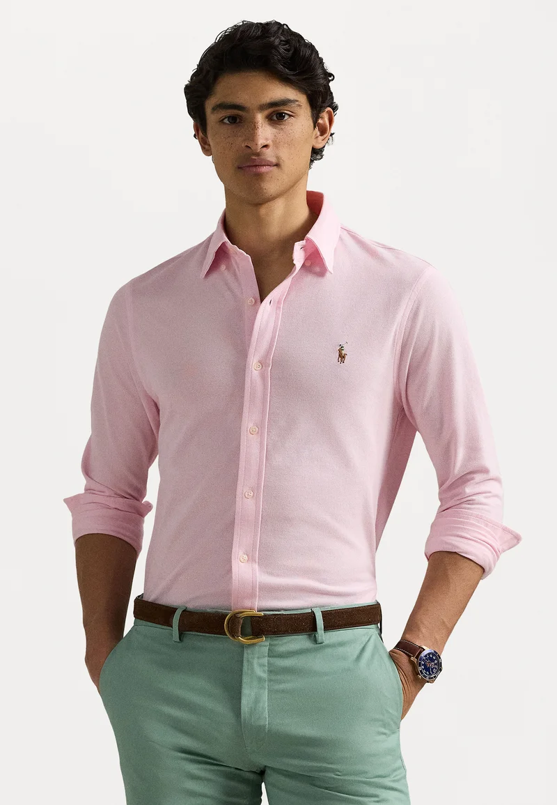 Online Retailer Polo Ralph Lauren KNIT OXFORD SHIRT - Shirt garden pink Clothing Shirts Casual Shirts