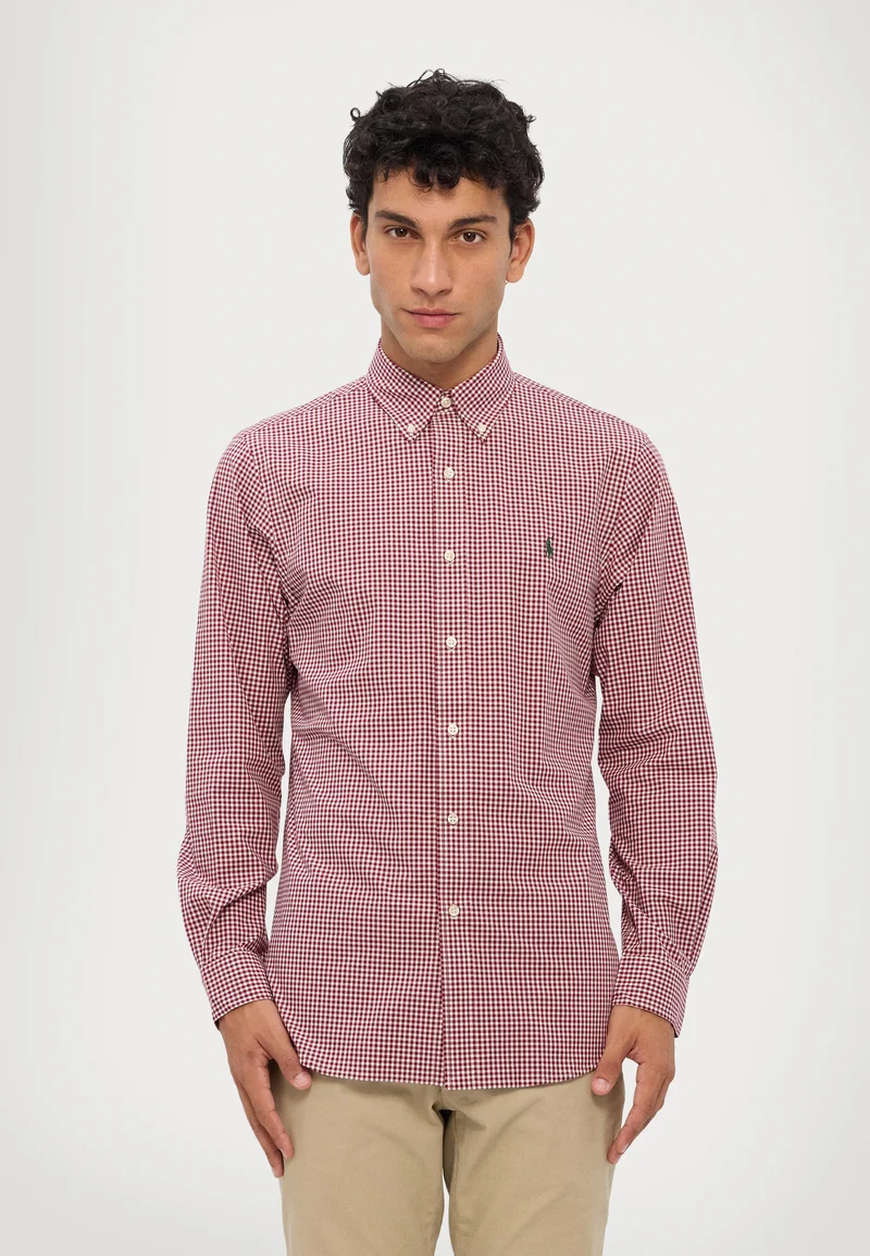 reasonable price Polo Ralph Lauren Shirt - wine/white Clothing Sale Shirts Business Shirts