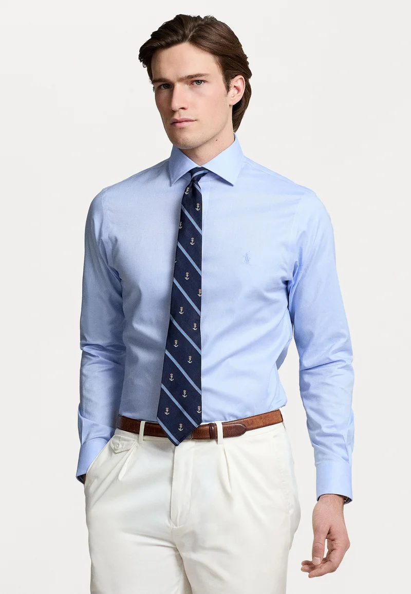 Colorful And Fashion-Forward Polo Ralph Lauren LONG SLEEVE - Formal shirt blue Clothing Sale Shirts Business Shirts