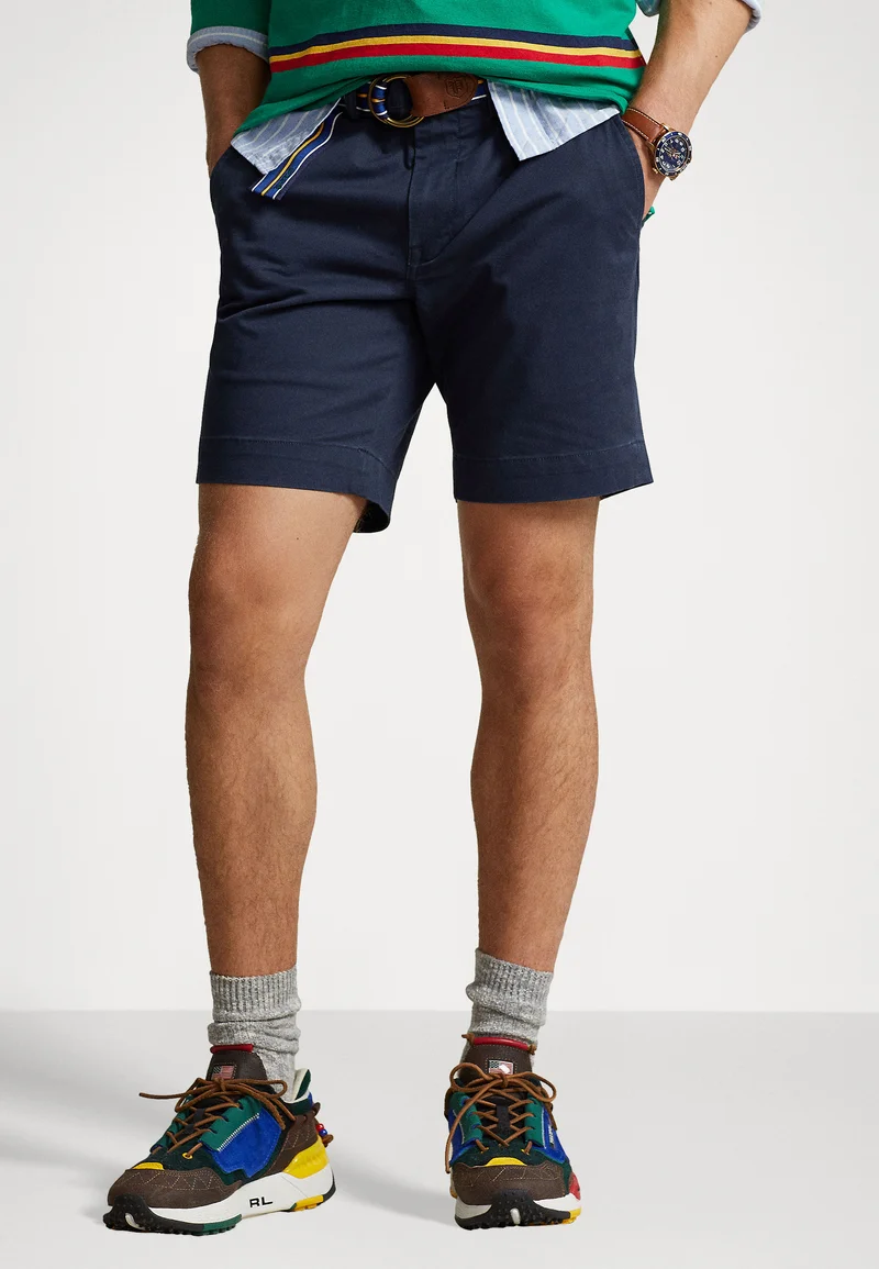 Big discount on sale Polo Ralph Lauren 8-INCH STRETCH STRAIGHT FIT CHINO SHORT - Shorts nautical ink Clothing Casual Shorts