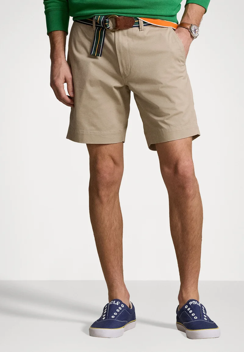 USA Cheap Sale Polo Ralph Lauren 8-INCH STRETCH STRAIGHT FIT CHINO SHORT - Shorts khaki/tan Clothing Casual Shorts
