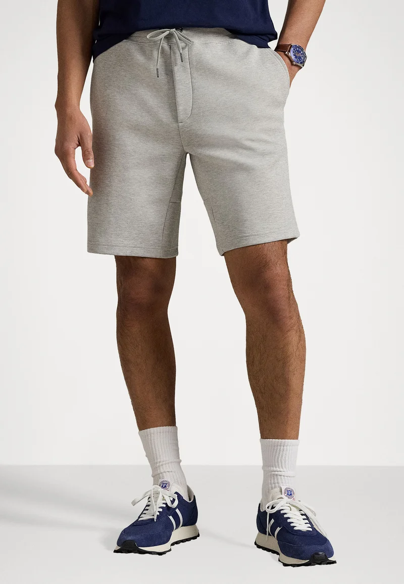wide varieties Polo Ralph Lauren DOUBLE KNIT SHORT - Tracksuit bottoms dark sport heather Clothing Shorts Casual Shorts