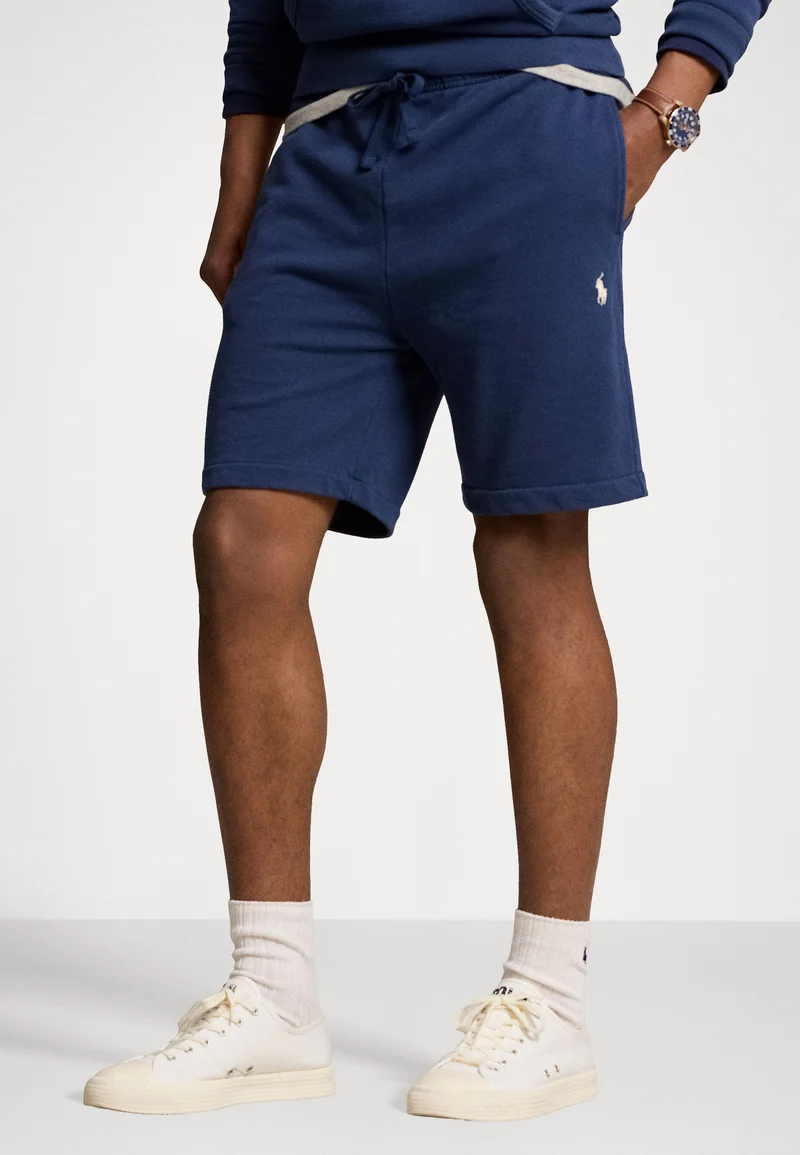 Biggest Discount Polo Ralph Lauren 6.5 INCH LOOPBACK SHORT - Tracksuit bottoms cruise navy Clothing Shorts Casual Shorts