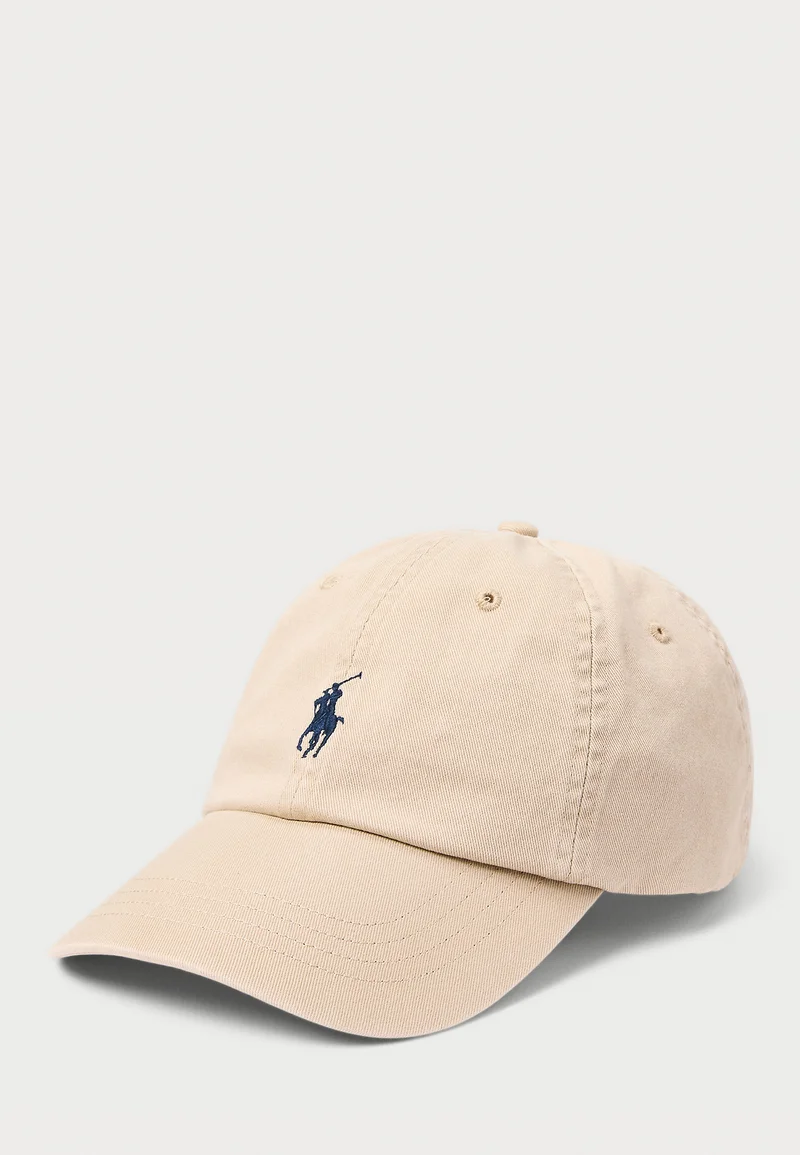 Outlet Store Polo Ralph Lauren COTTON CHINO BALL CAP - Cap beige/blue Accessories Hats & headscarves Caps