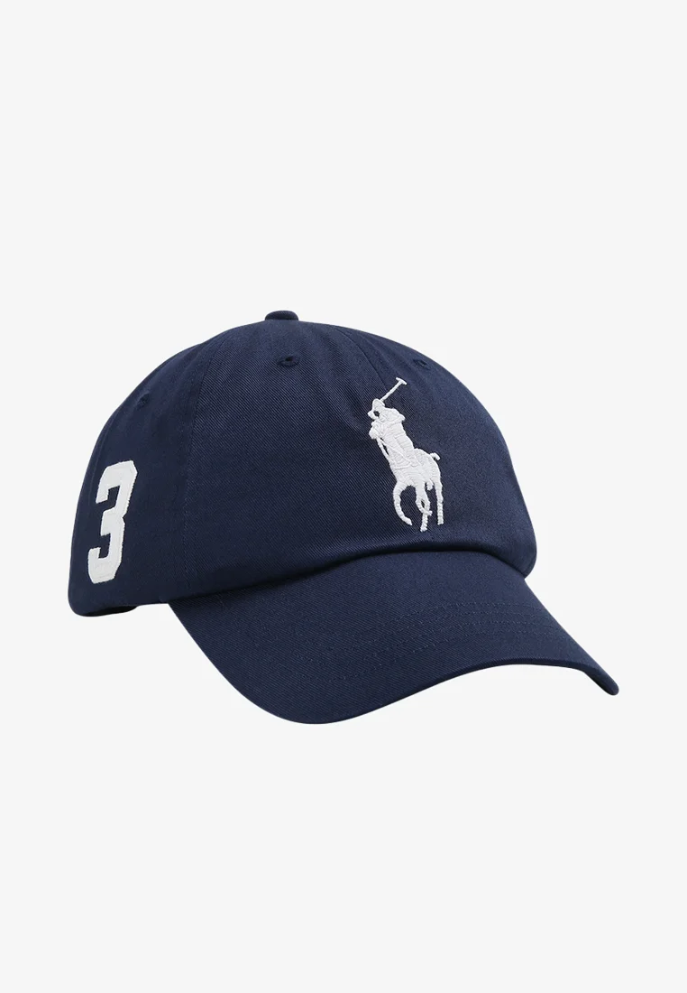 wholesale price Polo Ralph Lauren BIG PONY CHINO BALL CAP - Cap newport navy Accessories Hats & headscarves Caps