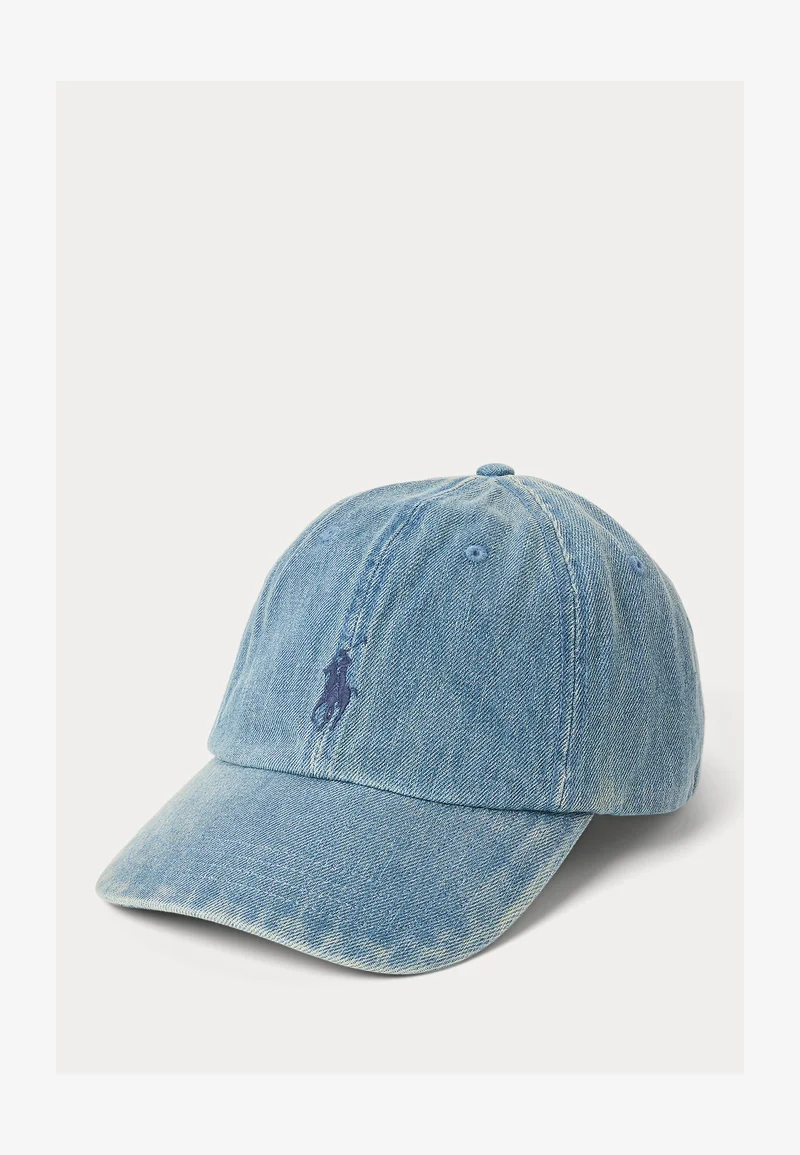 finest selection Polo Ralph Lauren INDIGO DENIM BALL CAP - Cap light wash denim Accessories Hats & headscarves Caps
