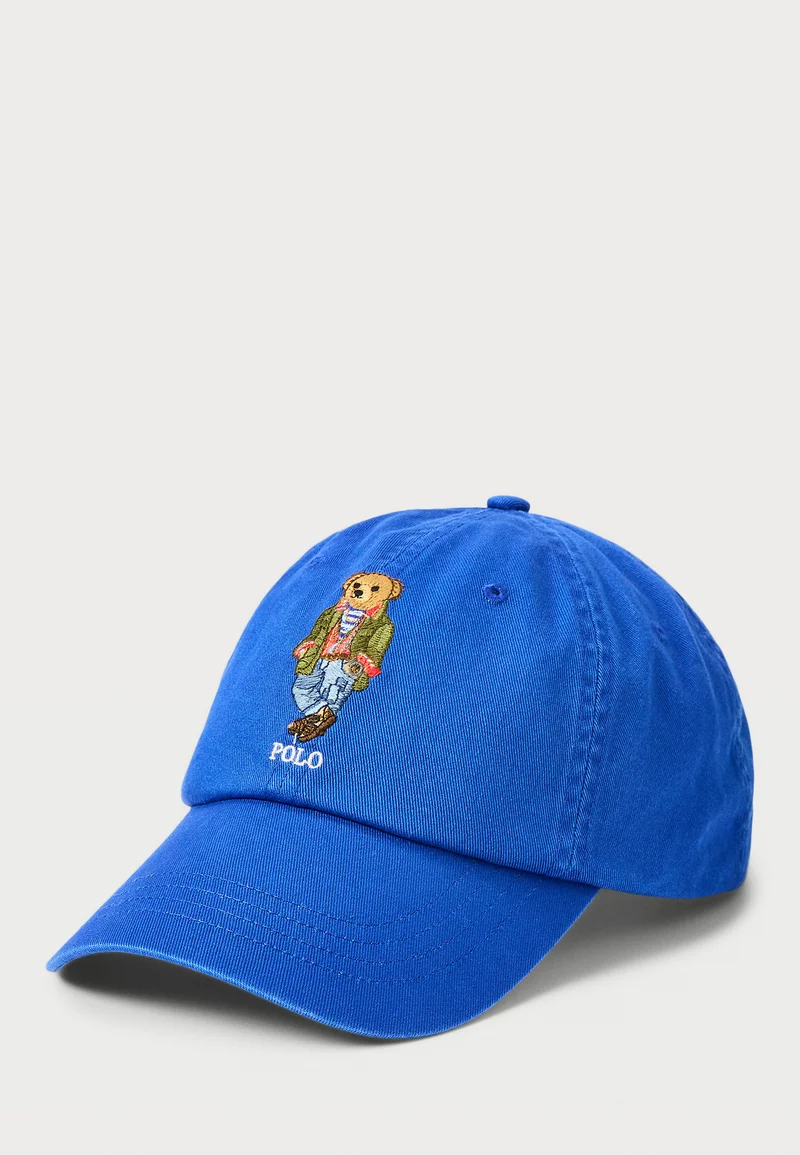 UK Factory Outlet Polo Ralph Lauren POLO BEAR TWILL BALL CAP UNISEX - Cap blue saturn Accessories Hats & headscarves Caps