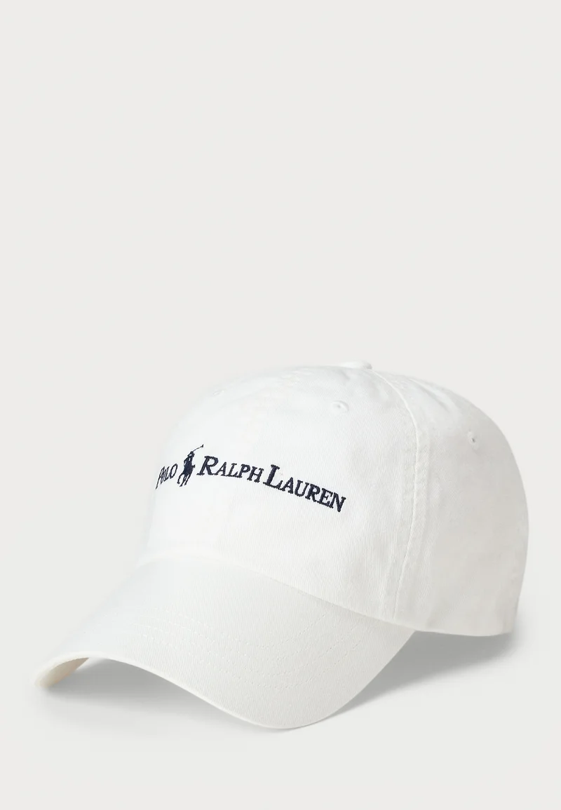 Official USA Stockists Polo Ralph Lauren COTTON TWILL BALL CAP UNISEX - Cap white Accessories Hats & headscarves Caps